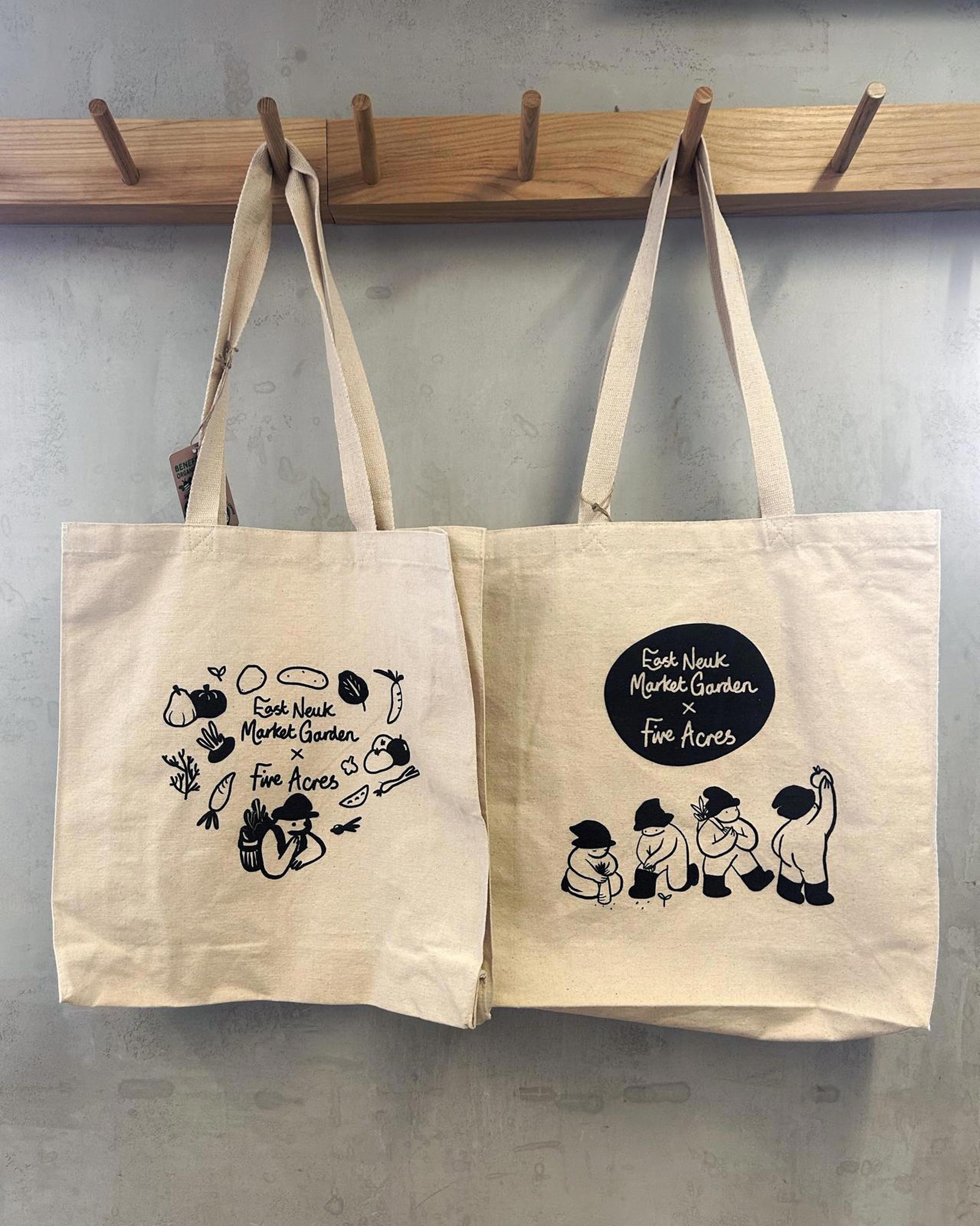 ENMG x Five Acres tote bag: farmer design